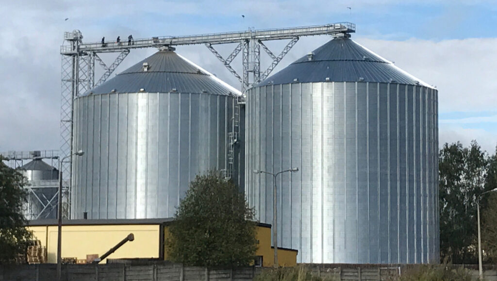 Grain Storage Silos System
